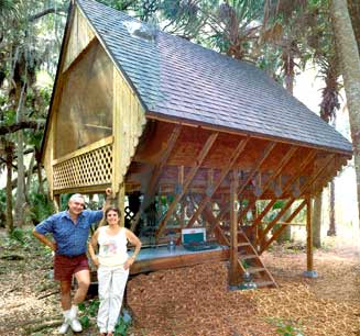 A hideaway cabin that anyone can build for $2,000.